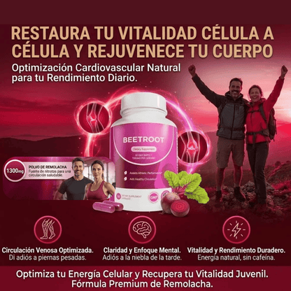 Suplemento natural para apoyar la circulación, energía y vitalidad diaria